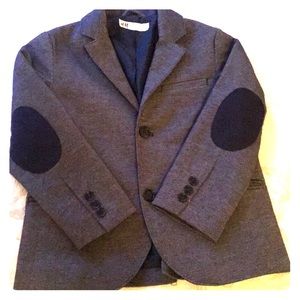 H&M , Gray  and Blue Dress blazer